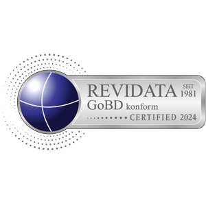 Logo Revidata GoBD konform