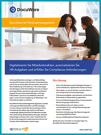 Handout für die Digitale Personalakte