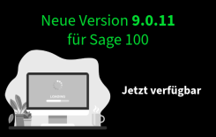 Sage 100 Version 9.0.11 verfügbar